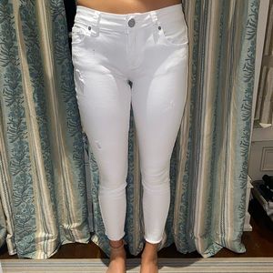 RSQ White Skinny Jeans